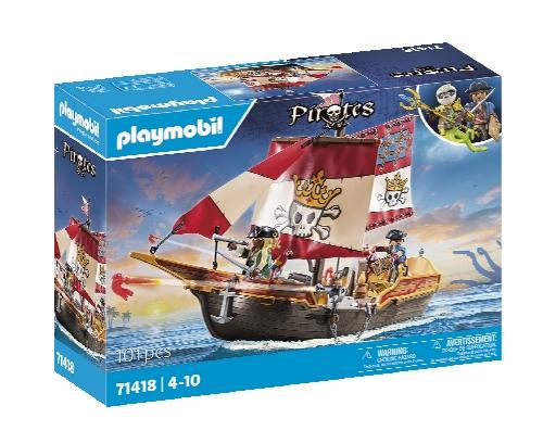 Stavebnice Playmobil Pirátská loď, 1 KS