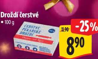 Droždí čerstvé, 100 g 