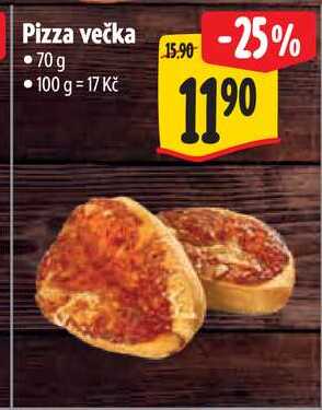 Pizza večka, 70 g