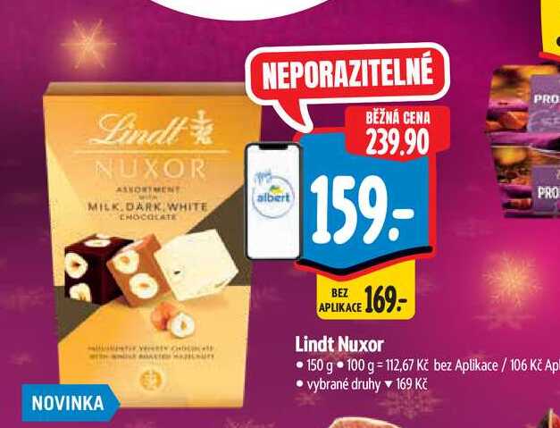 Lindt Nuxor 150 g