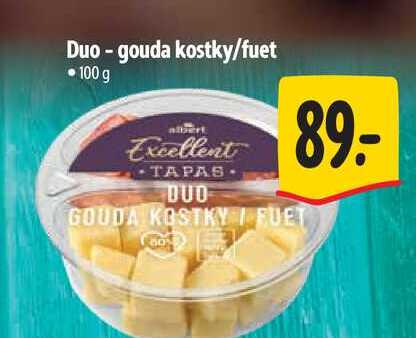Duo - gouda kostky/fuet 100 g