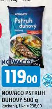 NOWACO PSTRUH DUHOVÝ 500 g kuchaný
