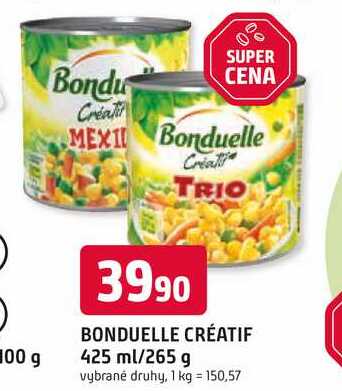 BONDUELLE CRÉATIF 425 ml/265 g