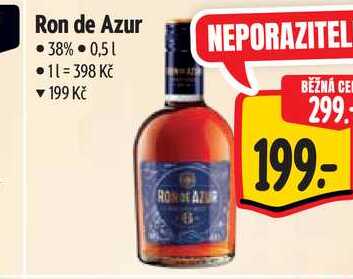 Ron de Azur, 0,5 l