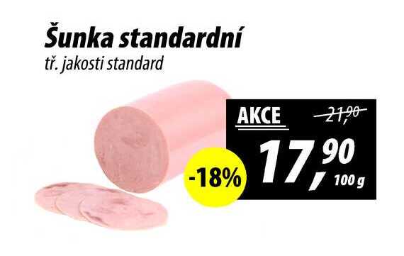 Šunka standardní tř. jakosti standard, 100 g