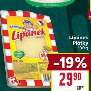 Lipánek Plátky 100 g