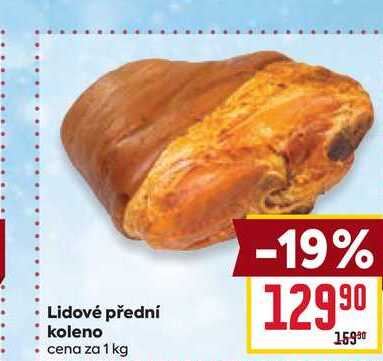 Lidové přední koleno cena za 1 kg