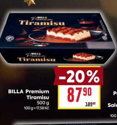 BILLA Premium Tiramisu 500 g