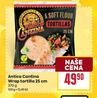 Antica Cantina Wrap tortilla 25 cm 370 g