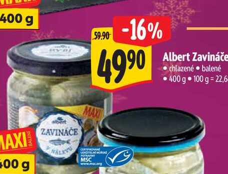   Albert Zavináče 400 g
