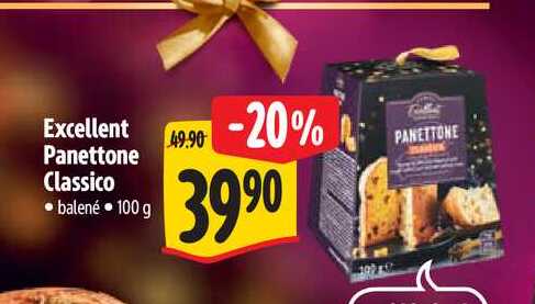 Excellent Panettone Classico 100 g