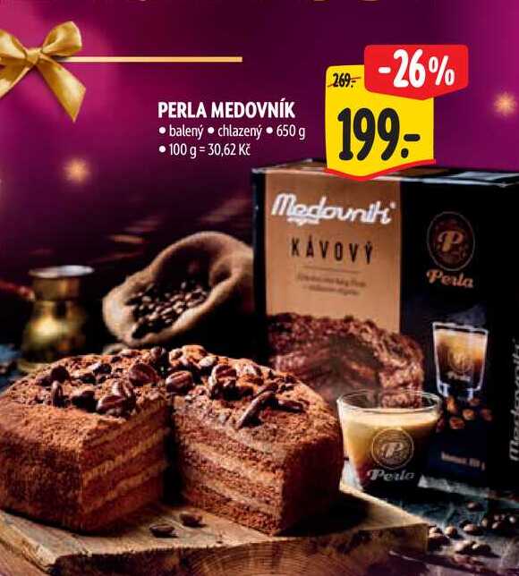 PERLA MEDOVNÍK 650 g
