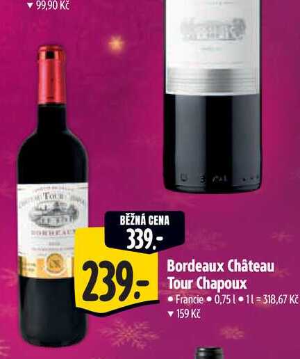  Bordeaux Château Tour Chapoux  0,75 l