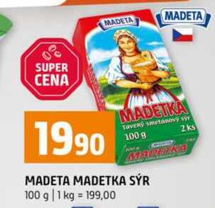 MADETA MADETKA SÝR 100 g