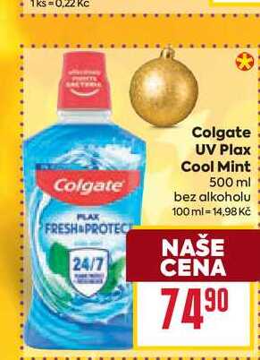 Colgate UV Plax Cool Mint 500 ml 