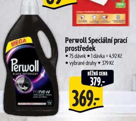 Perwoll Speciální prací prostředek, 75 dávek