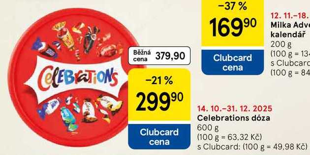 Celebrations dóza, 600 g