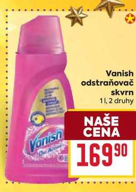 Vanish odstraňovač skvrn 1l