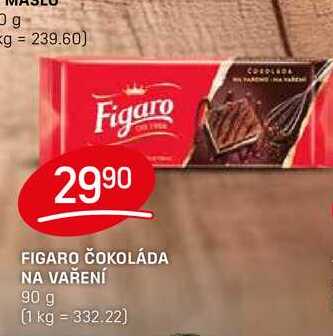 FIGARO ČOKOLÁDA NA VAŘENÍ 90 g 