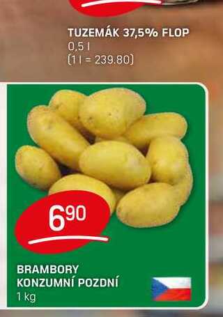 BRAMBORY KONZUMNÍ POZDNÍ 1 kg