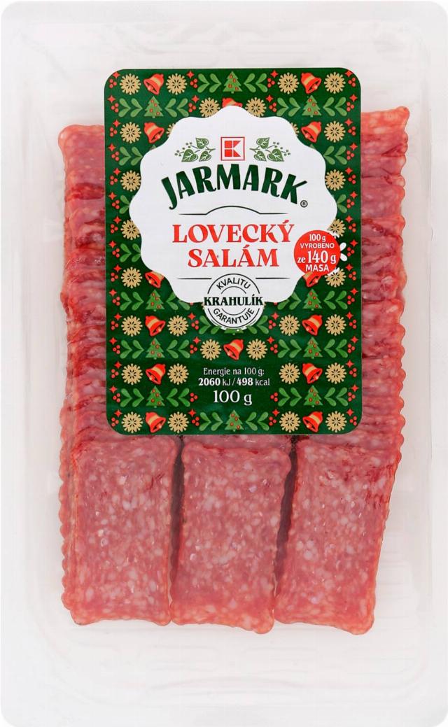 K-JARMARK Trvanlivé salámy krájené