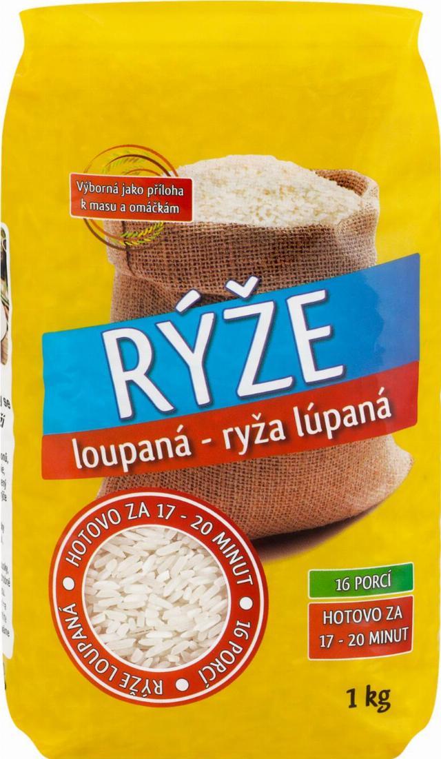 Rýže Dlouhozrnná Loupaná