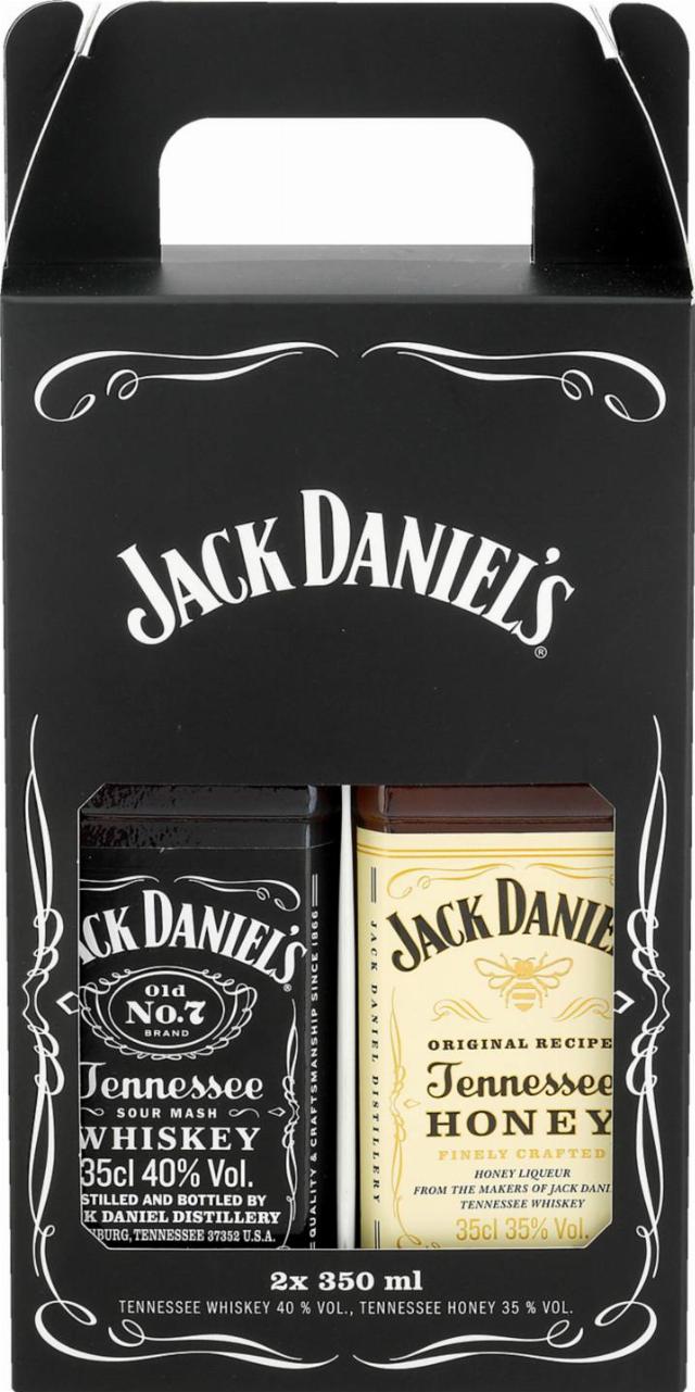 Jack Daniels Whiskey/Likér na bázi whisky dárkové balení