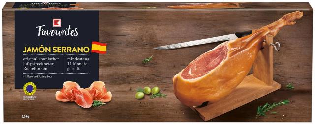 K-Favourites Serrano šunka