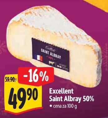 Excellent Saint Albray 50%, cena za 100 g
