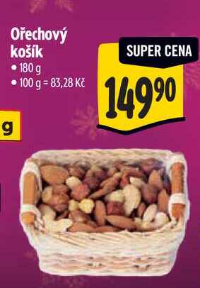 Ořechový košík, 180 g