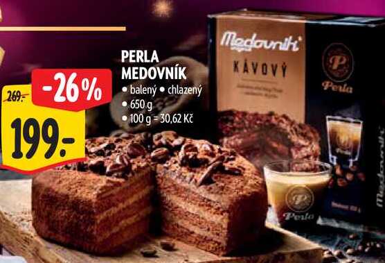 PERLA MEDOVNÍK, 650 g