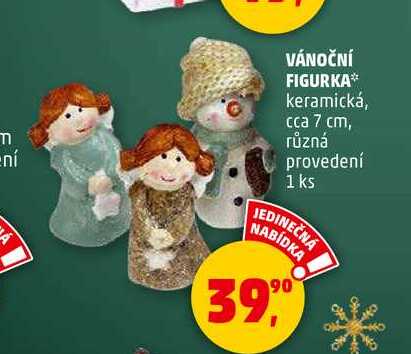 VÁNOČNÍ FIGURKA, 1 ks