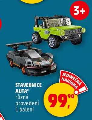 STAVEBNICE AUTA, 1 balení