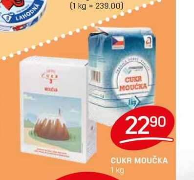 CUKR MOUČKA 1 kg