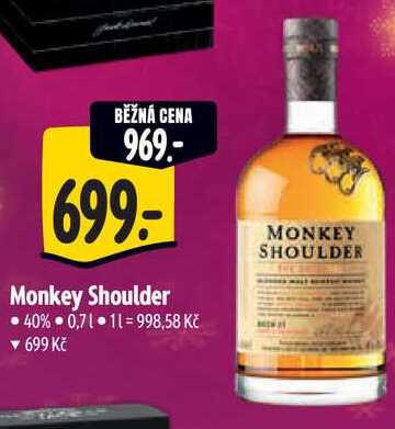 Monkey Shoulder, 0,7 l
