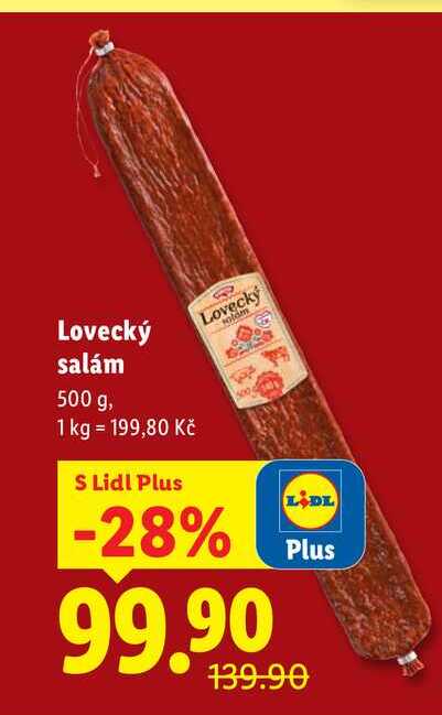 Lovecký salám, 500 g