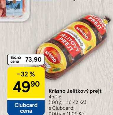 Krásno Jelitkový prejt, 450 g  