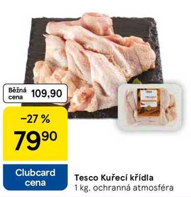 Tesco Kuřecí křídla, 1 kg 