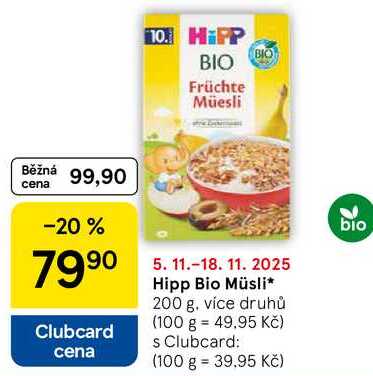 Hipp Bio Müsli, 200 g