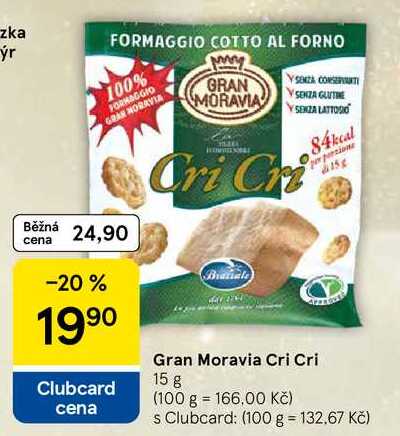Gran Moravia Cri Cri, 15 g 