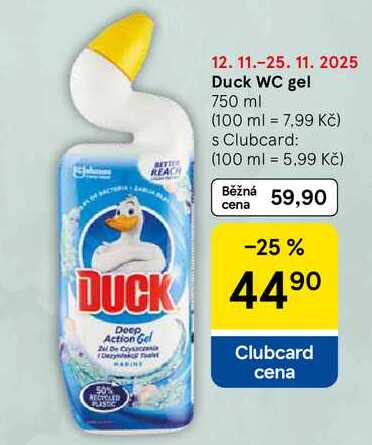 Duck WC gel, 750 ml