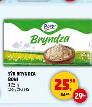 SÝR BRYNDZA BONI, 125 g 