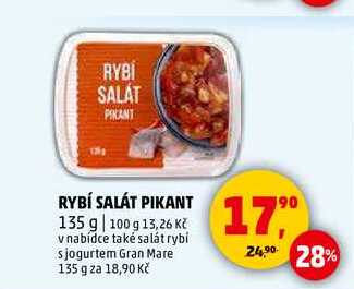 RYBÍ SALÁT PIKANT, 135 g