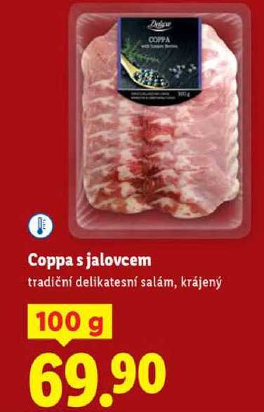 Coppa s jalovcem, 100 g