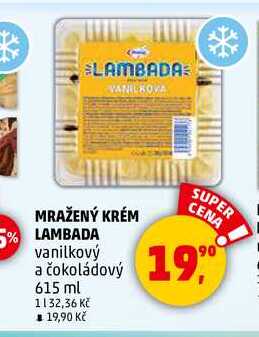 MRAŽENÝ KRÉM LAMBADA, 615 ml