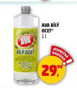AVA BÍLÝ OCET, 1 l