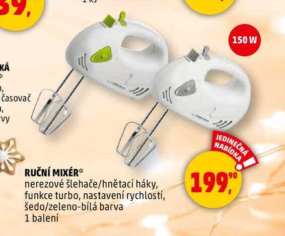 RUČNÍ MIXÉR, 1 balení 
