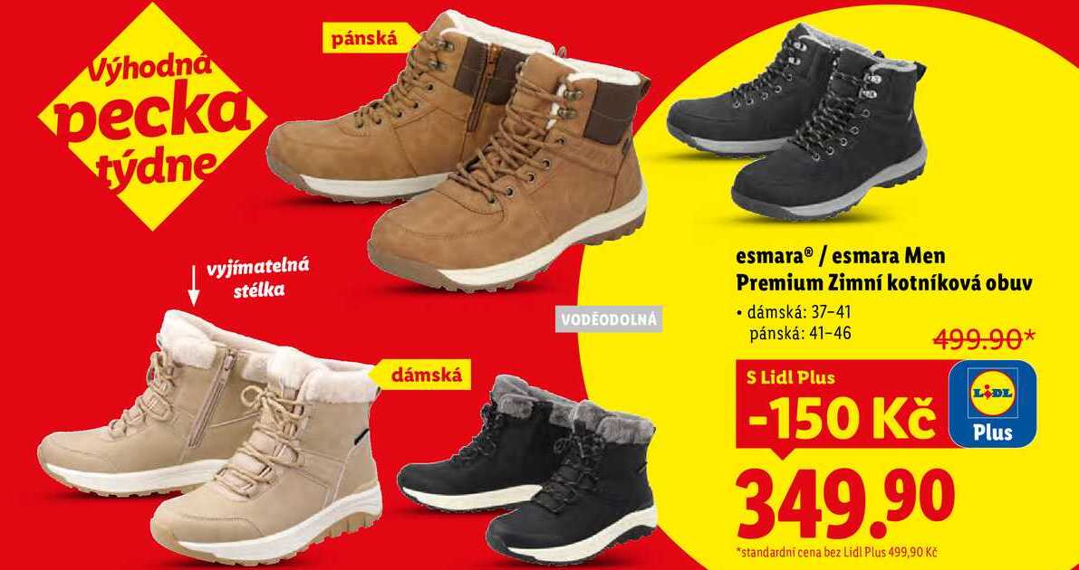 esmara/esmara Men Premium Zimní kotníková obuv