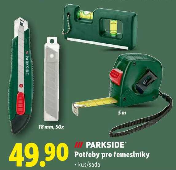 PARKSIDE Potřeby pro řemeslníky
