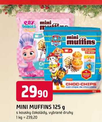 MINI MUFFINS 125 g 